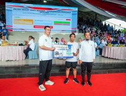 Gubernur Sulsel Lepas Ribuan Peserta Jalan Sehat Anti Mager di Pangkep