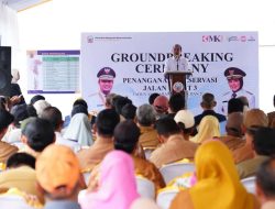 Groundbreaking Paket 3 MYC, Gubernur Sulsel Benahi 254 Km Jalan di Kabupaten Sidrap