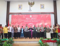 Hadiri Open House dan Silaturahmi Natal, Munafri Tekankan Perkuat Toleransi Antar Umat Beragama
