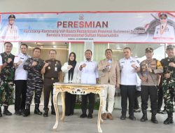 Angkat Ikon Geopark di Bandara Hasanuddin, Gubernur Andi Sudirman: Gerbang Awal Promosi Pariwisata Sulsel