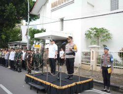Wali Kota – Kapolrestabes Makassar Pimpin Apel Pengamanan Malam Tahun Baru 2026