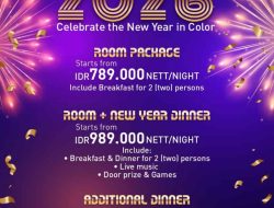 Whiz Prime Hotel Hasanuddin Makassar Rayakan Pergantian Tahun dengan “LIGHT and CHEER 2026”
