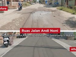 Bantuan Keuangan Pemprov Sulsel, Gubernur Andi Sudirman: Jalan Kota di Sidrap Sudah Rampung