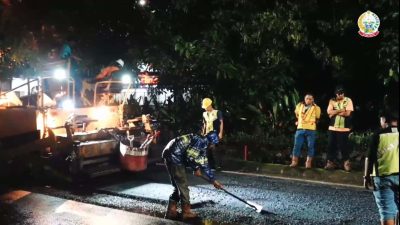 Diresmikan Gubernur Sulsel, Perbaikan Jalan Hertasning Dikebut dan Mulai Tunjukkan Progres Nyata