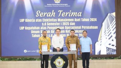 Serah Terima LHP BPK, Munafri: Komitmen Jalankan Tata Kelola Pemerintah Akuntabel