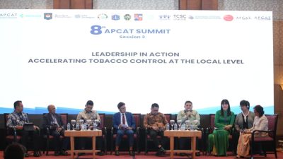 Bicara di Panggung APCAT Summit, Wali Kota Munafri Suarakan Kota Tanpa Rokok di Forum Dunia