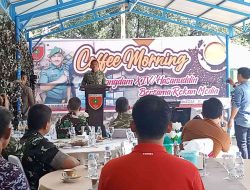 Coffee Morning Bersama Awak Media, Pangdam XIV/Hasanuddin Bahas Kesiapsiagaan Hadapi Bencana