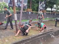 Tindaklanjuti Arahan Presiden Prabowo, Pangdam XIV/Hasanuddin Gerakkan Seluruh Satuan Bersihkan Lingkungan