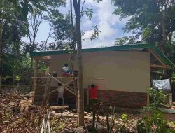 Progres Bedah RTLH TMMD ke-127 TA 2026 di Dusun Bintono Capai 48 Persen