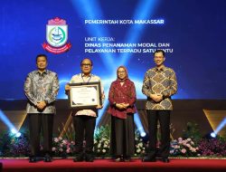 Pertama Kali, DPM-PTSP Kota Makassar Raih Predikat WBK dari Kemenpan-RB