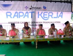 Buka Raker Kwarcab Gowa, Bupati Husniah Talenrang: Pramuka Mitra Strategis Pemerintah