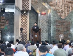 Genap Setahun Memimpin, Munafri Doa dan Muhasabah di Masjid Al-Markaz