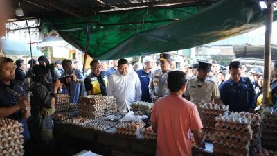 Dampingi Forkopimda Sulsel Tinjau Pasar Tradisional, Munafri: Stok Aman, Harga Terkontrol