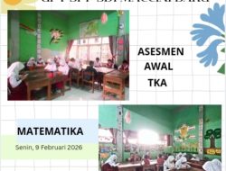 Petakan Kemampuan Siswa Kelas VI, SDI Maccini Baru Laksanakan TKA Matematika