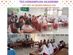 Asesmen Awal, Siswa Kelas VI SDN Minasa Upa Ikuti TKA Matematika