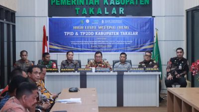 High Level Meeting, Pemkab Takalar Pastikan Ketersediaan Bahan Pokok untuk Masyarakat
