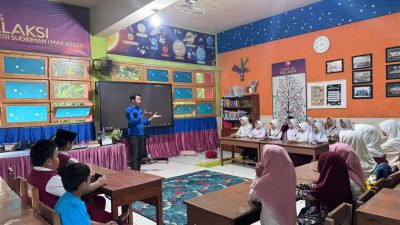 Perpustakaan Keliling Kunjungi SDN Sudirman I, Tingkatkan Minat Baca Siswa