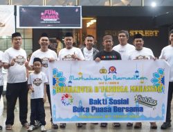 Bharaduta Dermaga Polres Pelabuhan Makassar Bagi Takjil dan Buka Bersama