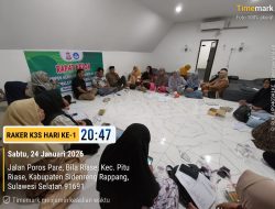 Raker K3S Kecamatan Tamalate Digelar di Puncak Bila, Bahas Program Pendidikan 2026