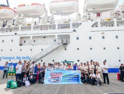 Gubernur Sulsel Lepas Pemudik Program PLN Jalur Laut Rute Makassar-Surabaya dan Bau-bau
