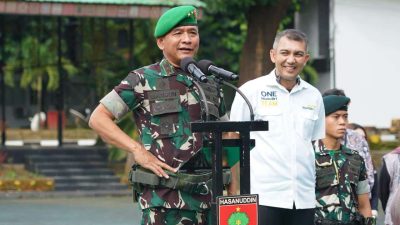 Pangdam XIV/Hasanuddin Apresiasi Kepedulian Bank Mandiri kepada Prajurit dan ASN Kodam