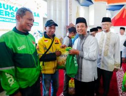 Gubernur Andi Sudirman Buka Puasa Bersama Ribuan Insan Transportasi di Masjid 99 Kubah
