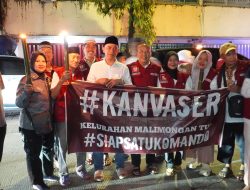 Pawai Obor Meriahkan Malam Takbiran di Kecamatan Wajo