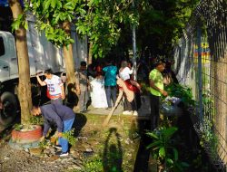 Kerja Bakti Serentak di Kecamatan Wajo, Camat Tekankan Kesadaran Warga Atasi Sampah