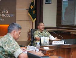 Dukung Ekonomi Kerakyatan, Pangdam XIV/Hasanuddin Ikuti Evaluasi Lanjutan Pembangunan KDKMP