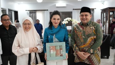 Silaturahmi di Rujab, Gubernur Sherly Tjoanda Belajar Strategi PAD dan Inflasi ke Wali Kota Munafri