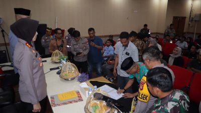 Pengurus FKPM Kelurahan se-Polres Pelabuhan Makassar Dikukuhkan