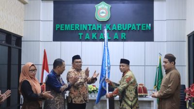 Bupati Takalar Lepas Kafilah LPTQ Ikuti MTQ Tingkat Provinsi Sulawesi Selatan