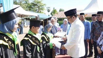 Wabup Gowa Harap 401 Santri BKPRMI Bontonompo Makin Perkuat Generasi Qur’ani