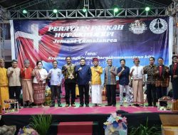 Pesan Damai Munafri di Paskah KPI, Bersatu Bangun Makassar, Tanpa Sekat Perbedaan