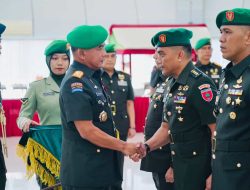 Pimpin Sertijab, Pangdam XIV/Hasanuddin Dorong Integritas, Loyalitas dan Semangat Kolaborasi