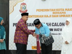 Lepas JCH Makassar, Wali Kota Munafri: Fokus Ibadah dan Jaga Kesehatan