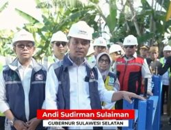 Gubernur Sulsel Groundbreaking Program MYP Irigasi di Soppeng-Bone-Wajo