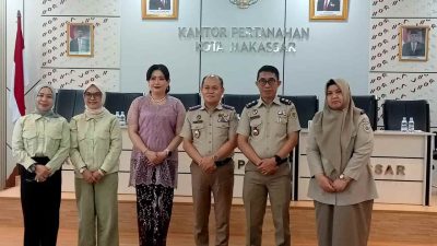 Kepala Kantor ATR/BPN Makassar Lantik Desy Cecilia Kondar sebagai Pejabat PPAT