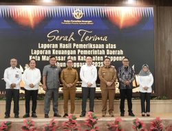 Di Bawah Kepemimpinan Munafri-Aliyah, Makassar Pertahankan Opini WTP atas LKPD 2025