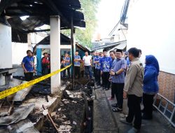 Tinjau Lokasi Kebakaran RSUD Syekh Yusuf, Wabup Gowa Pastikan Pelayanan Tetap Berjalan