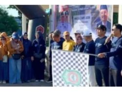Hardiknas 2026, Wabup dan Kadisdik Takalar Lepas Ribuan Peserta Jalan Santai