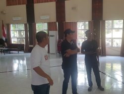 Plt Ketua PWI Sulsel Tinjau Lokasi Konferprov dan Tempat Uji Kompetensi Wartawan
