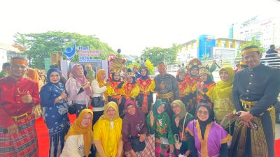 Kepsek SMPN 21 Ikuti Upacara Peringatan Hardiknas 2026 Tingkat Kota Makassar
