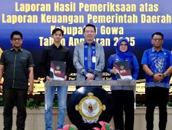 Pemkab Gowa Raih Opini WTP ke-14 Kalinya dari BPK RI