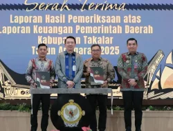 Pengelolaan Keuangan Daerah yang Profesional dan Sesuai Aturan, Pemkab Takalar Pertahankan WTP dari BPK RI