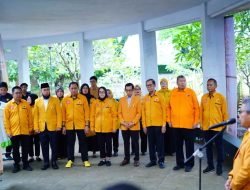 HUT MKGR ke-65, Taufan Pawe Beserta Pengurus Ziarah ke TMP Panaikang