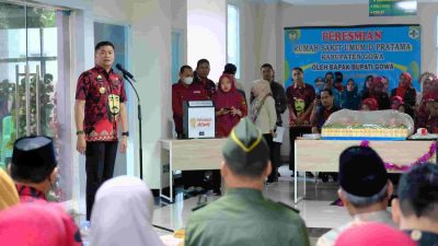 Tingkatkan Pelayanan Kesehatan, Adnan-Kio Resmikan Pembangunan RS Pratama Gowa