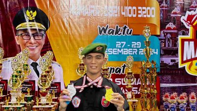 Kembali Ukir Prestasi, Atlet Woroagi Raih Medali Emas Kejurnas Pencak Silat