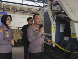 Polres Pelabuhan Makassar Temukan Combine Harvester Ilegal Tak Memiliki Dokumen Resmi