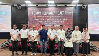 Dorong Pariwisata Berkelanjutan, Dinas Pariwisata Makassar Gelar Forum Perangkat Daerah
